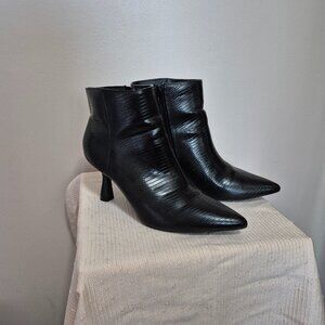Faux Croc Booties